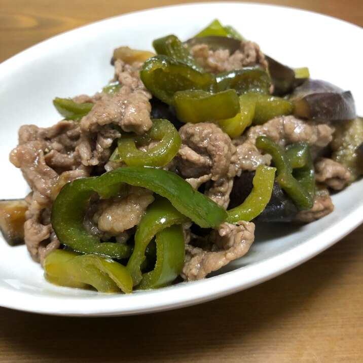 牛肉と茄子のオイスター炒め